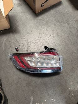 Left Driver Side LED Tail Light Compatible with Ford Edge 2015 2016 2017 2018