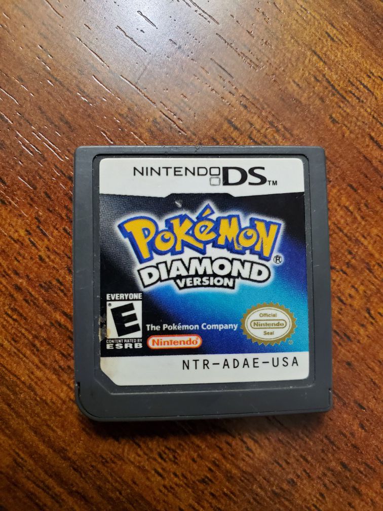 Nintendo ds pokemon diamond version