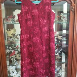 I.N.C. Petite Women's Size 6P Red Dress