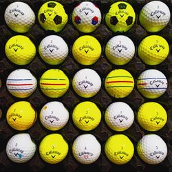 25 immaculate condition Callaway golf balls. Chrome soft, ERC and Supersoft

25 golf balls for $20