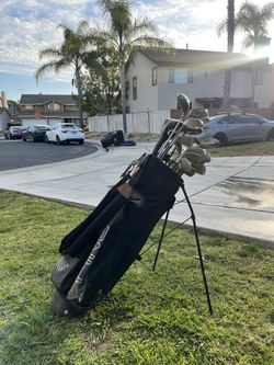 Golf Clubs And Bag