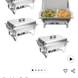 Chaffing Buffet Set 4 Pack