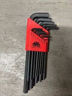 Mac Tools SAE hex wrenches
