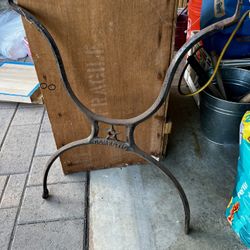 Metal Sewing Table Base C. 1940’s