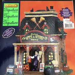 Lemax Spooky Town-Zelda ‘s Witch Supply