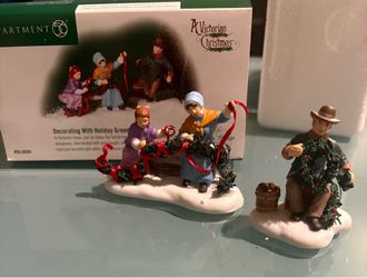 Department 56 Victorian Christmas Figurine Set