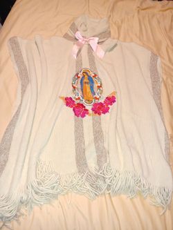Lady Of Guadalupe Poncho/gaban 