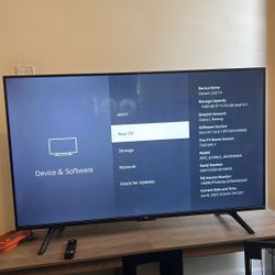 FireTv 55inch Flat Screen , HDR 4k