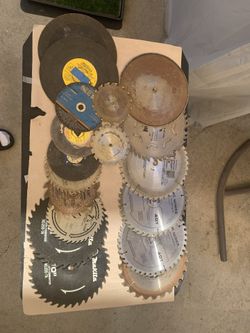 18 saw blades 10” and smaller