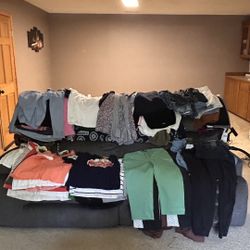 Bulk Of New And Used Clothing 