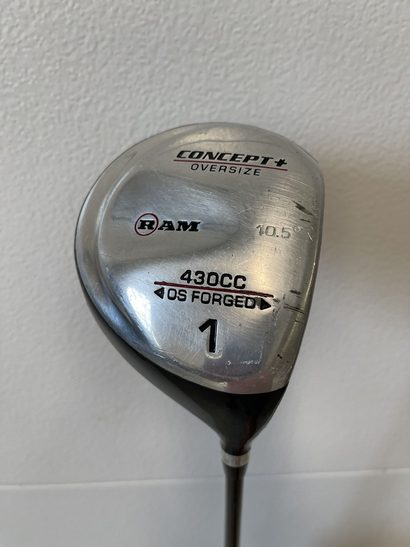 Ram Concept Oversize #1 RH Driver 10.5 Degree 430cc