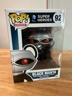 Funko pop figure black manta