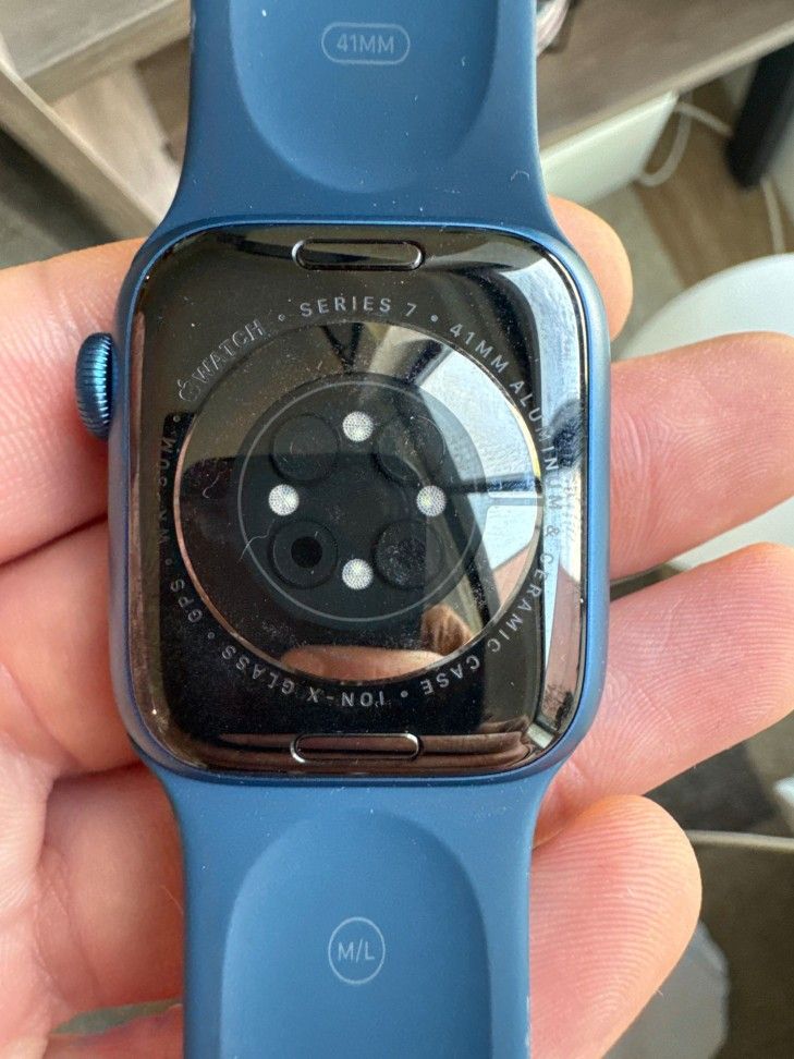 Apple Watch Series 7 – 41mm Blue – NEW – $190