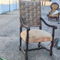 Big Throne Like Chair  47 Inches Tall,  In Good Condition Sulphur Pick Up 