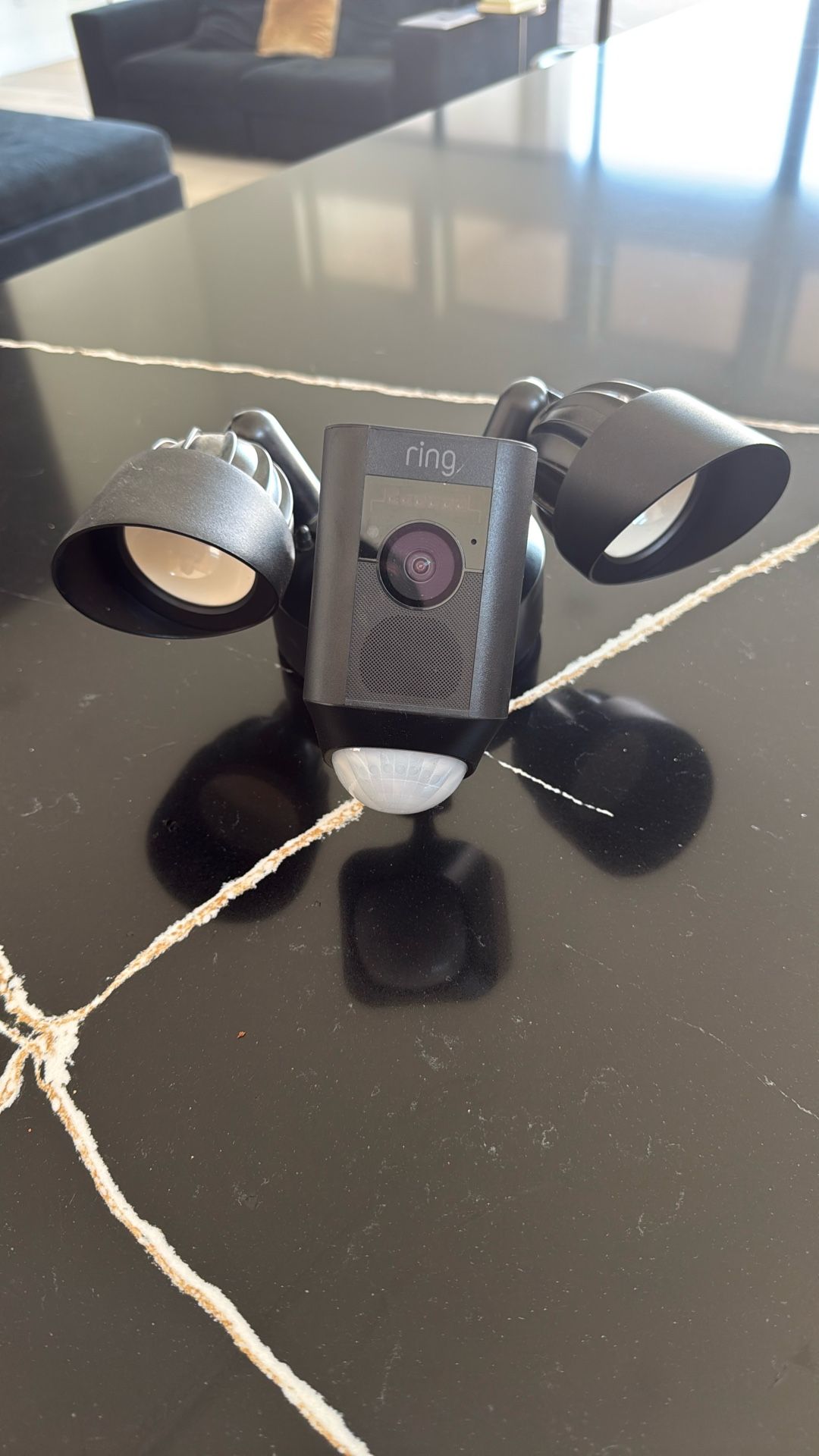 RING Floodlight Cam Wired Outdoor Smart Security Camera