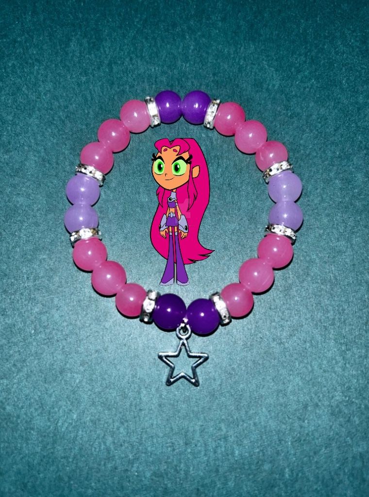 starfire bracelet: 6-1/2 inch/16.5 cm