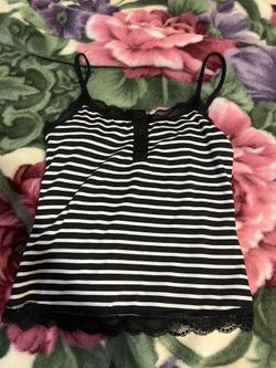 Striped y2k tank top