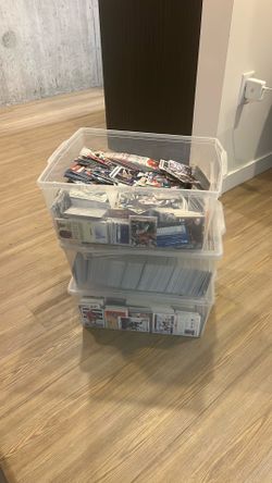 Thousands of sports cards