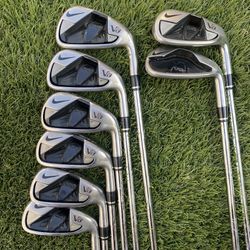 Nike VRS Covert Iron Set 4-9,PW,AW True Temper Steel Shaft R-Flex