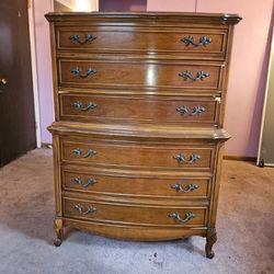 Antique Dresser And Mirroe
