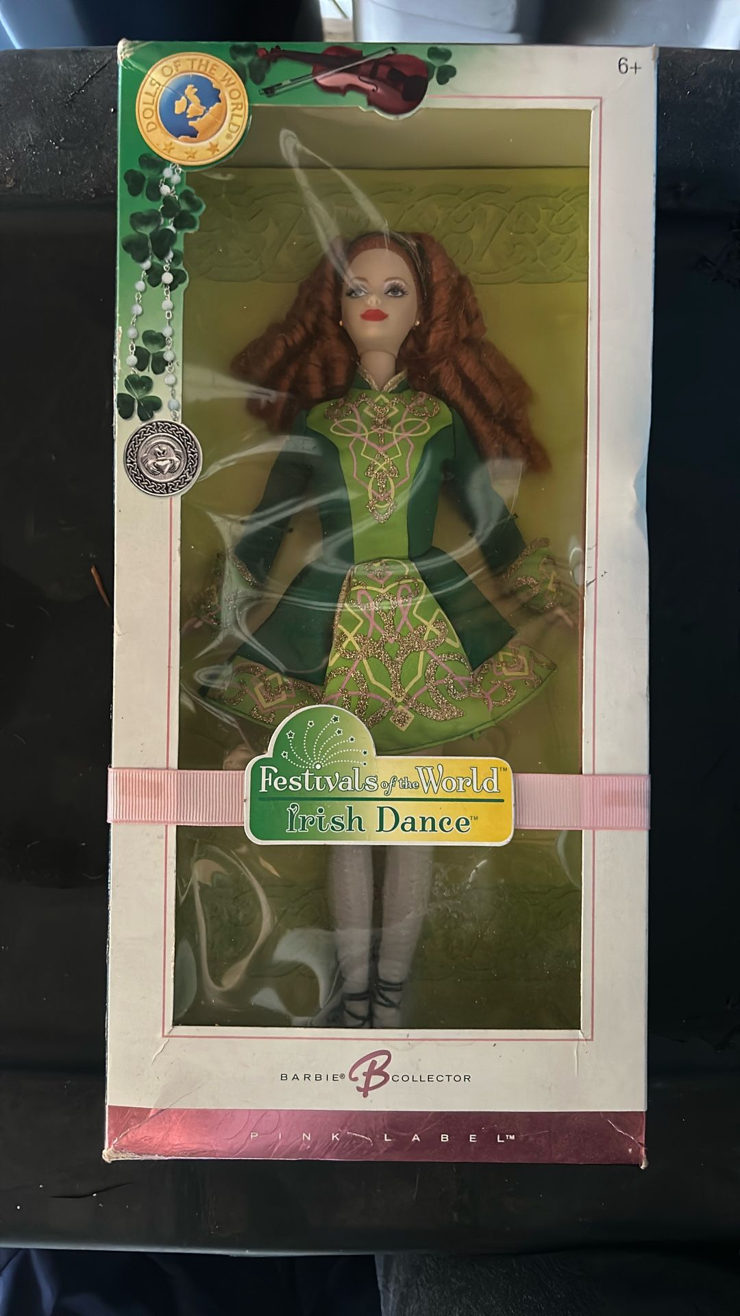 Irish Barbie Pink Label Collectible $200