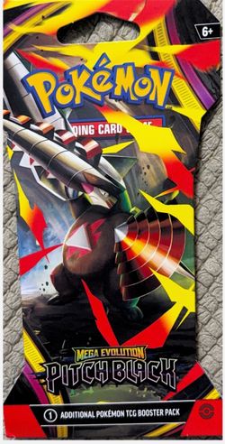 Pokémon TCG Mega Evolution Pitch Black Booster Pack