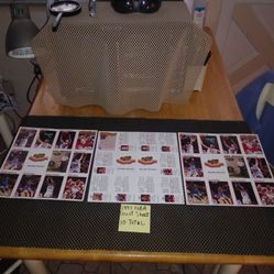1991 NBA Uncut Sheet 10 Total Basketball.. Selling As A Bundle. All Sales Final.