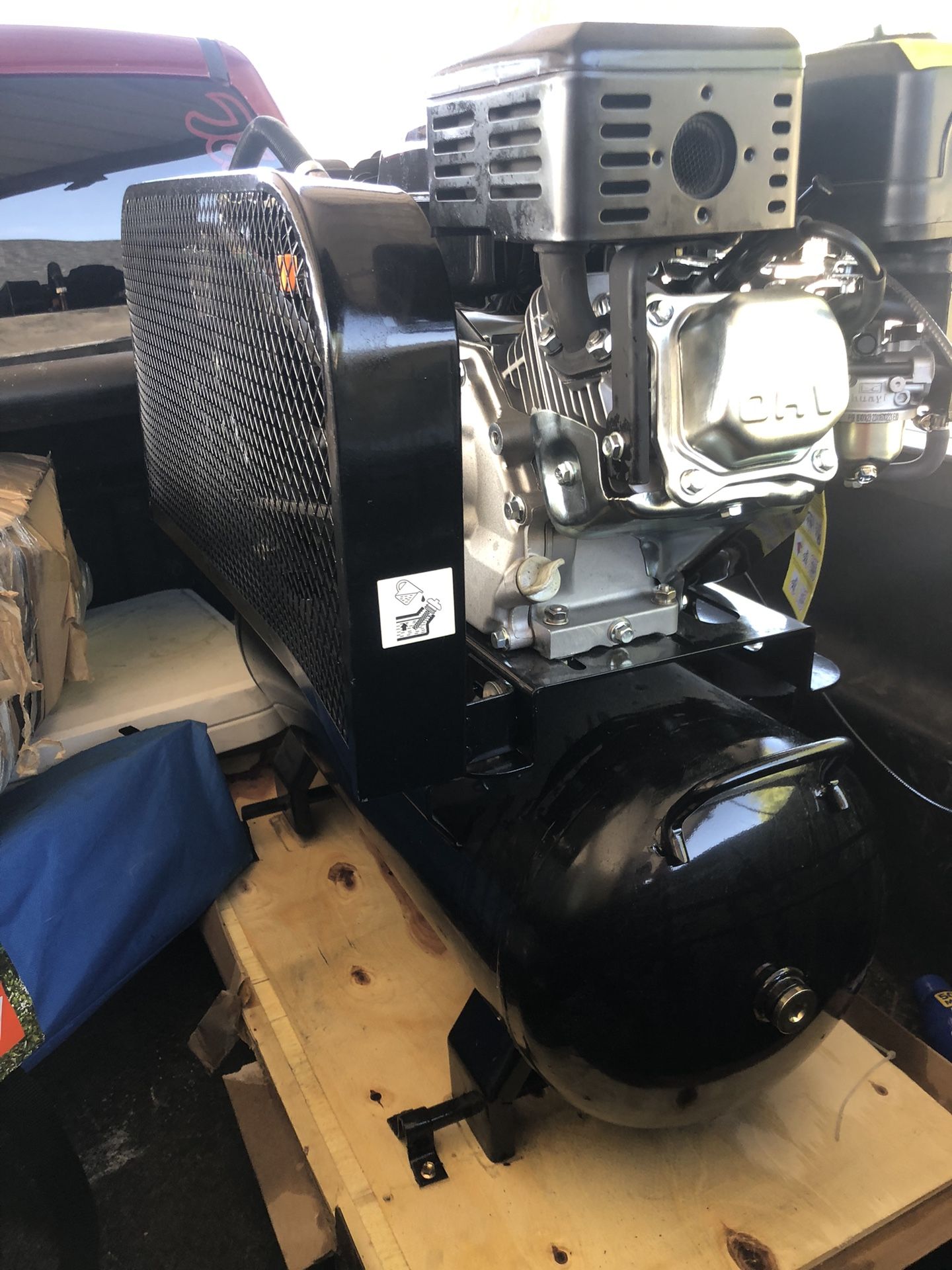 Gas Air Compressor Brand New