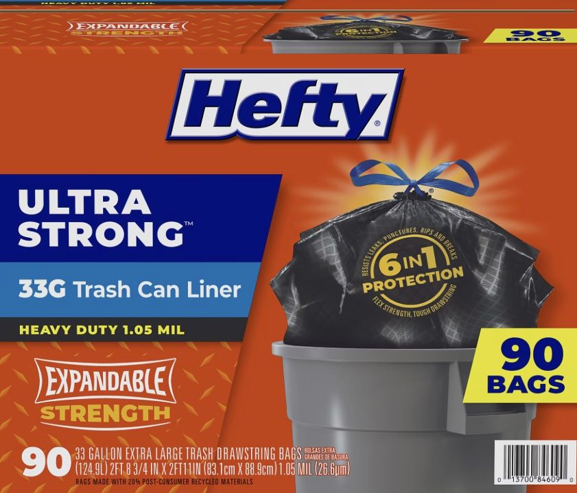 Hefty Trash Bags 
