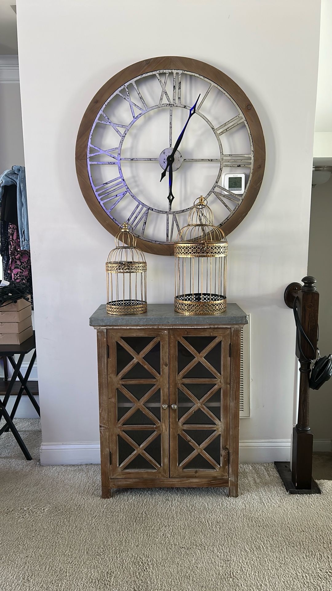 Wood & Metal Cabinet