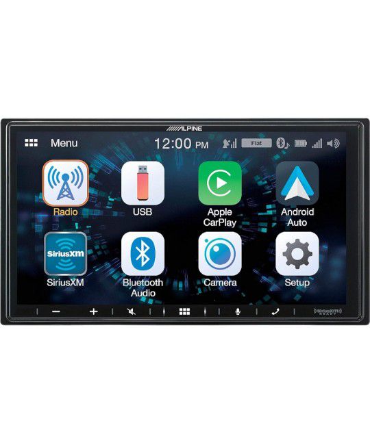 Alpine iLX-W650 Digital Multimedia Receiver with CarPlay and Android Auto Compatibility


