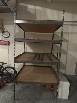 Heavy duty metal extra large storage rack 96x48x48