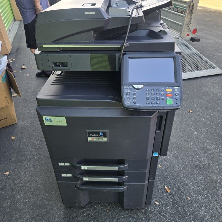 Kyocera TASKalfa 3501i Copier/Printer – Works Great – Office Ready