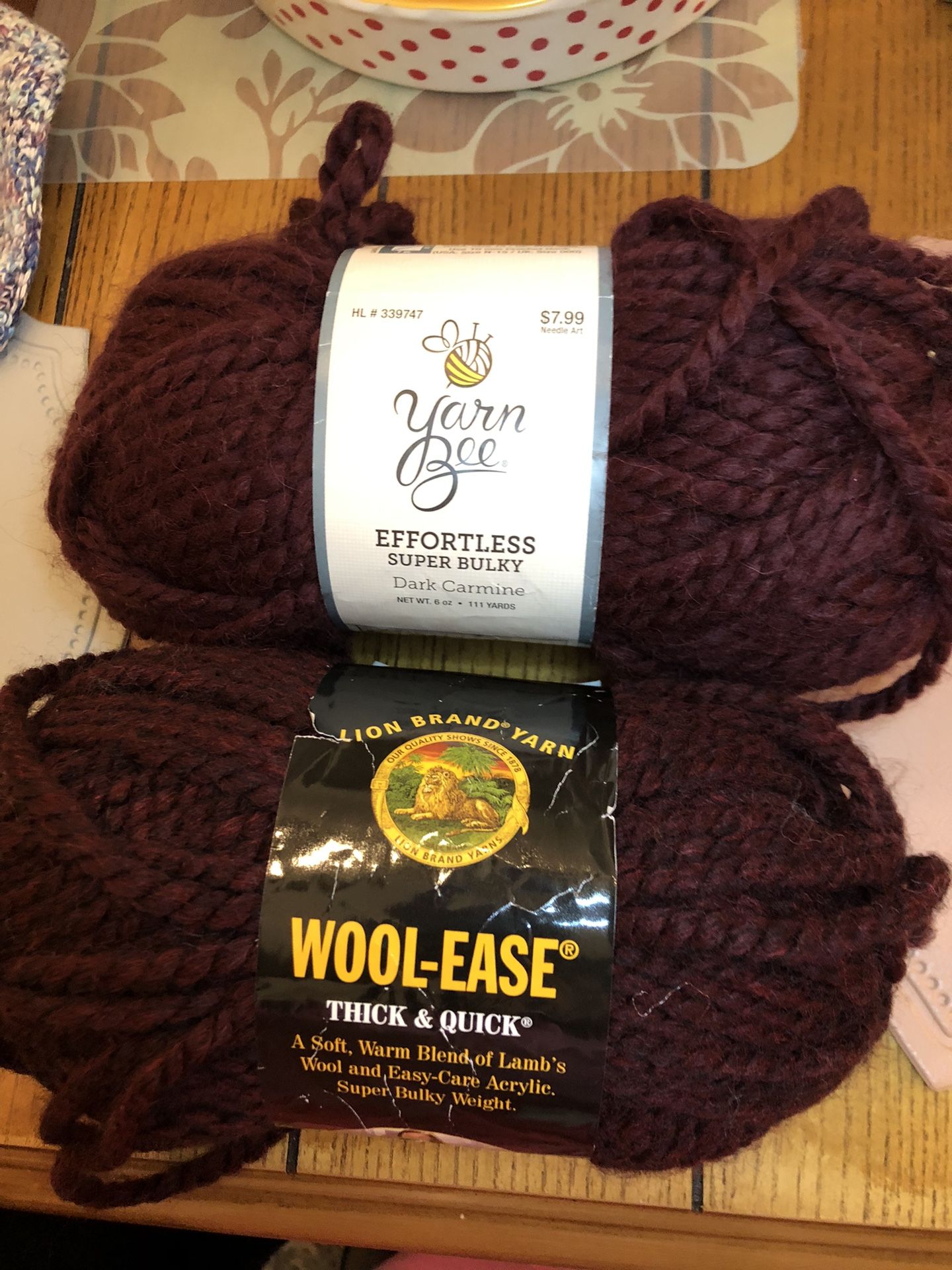 Yarn - $5 Total for Both 