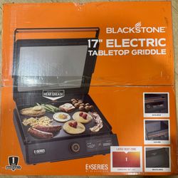 BLACKSTONE E SERIES 17” ELECTRIC TABLETOP GRIDDLE BRAND NEW UNOPENED!