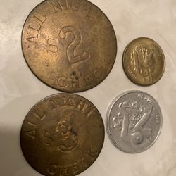 Novelty And Vintage, Burlesque Coins
