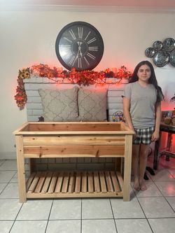 Homemade cedar wood