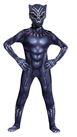 Kids Black Panther costume, size L