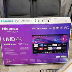 50” Hisense Smart 4k Led Uhd Tv 