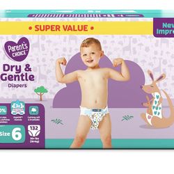 Parents Choice Size 6 Diapers