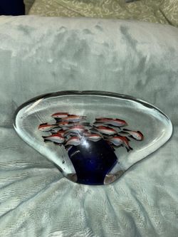 Handcrafted Glass Fish Aquarium Decor
