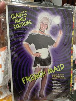 French Maid Adult Halloween Costume
