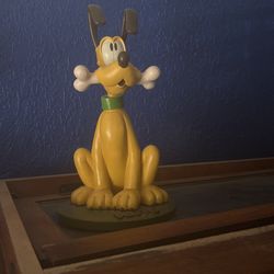 Disney Pluto Resin Big Figure New No Box