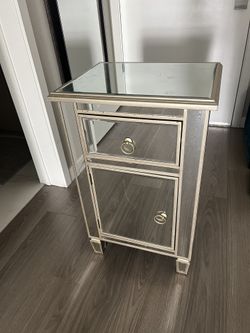 Glass Night Stand