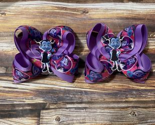 Vamperina hair bow set