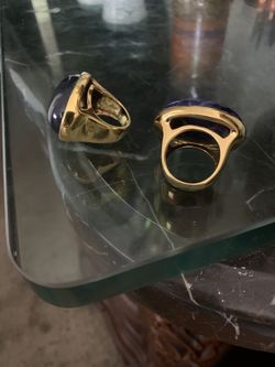 Beautiful Big Stone Italian Ring 