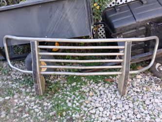 Chrome Brush Guard $70