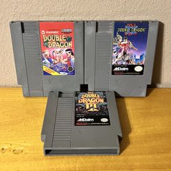 Double Dragon I, Double Dragon II, Double Dragon III for NES