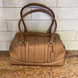 Coach Satchel Shoulder Leather Bag