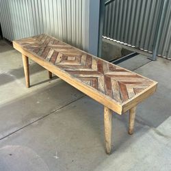 Wood Outdoor Bench / Shoe Rack / Plant Stand